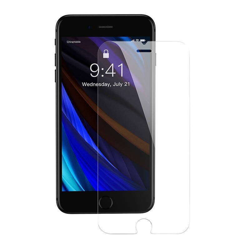 Tempered glass 0.3mm Baseus for iPhone SE 2 / iPhone SE 3 hind ja info | Ekraani kaitseklaasid ja kaitsekiled | hansapost.ee