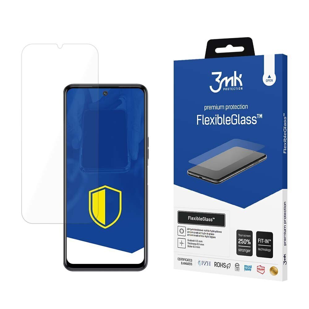 Tecno Spark 8 Pro - 3mk FlexibleGlass™ screen protector hind ja info | Ekraani kaitseklaasid ja kaitsekiled | hansapost.ee