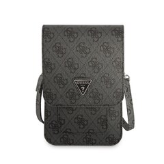 Guess PU 4G Triangle Logo Phone Bag Black hind ja info | Telefonide kaitsekaaned ja -ümbrised | hansapost.ee