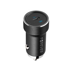 Forever CC-06 PD3.0 car charger 1x USB-C 20W black hind ja info | Laadijad mobiiltelefonidele | hansapost.ee