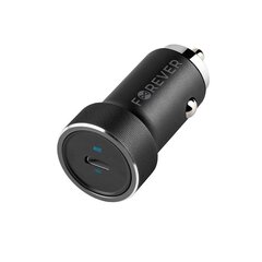 Forever CC-06 PD3.0 car charger 1x USB-C 20W black hind ja info | Laadijad mobiiltelefonidele | hansapost.ee