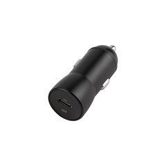 Maxlife MXCC-04 PD car charger 1x USB-C 20W black hind ja info | Laadijad mobiiltelefonidele | hansapost.ee