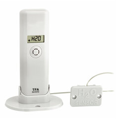 Termo-hügrosaatja veedetektoriga WEATHERHUB 30.3305 price and information | Thermometers and hygrometers | hansapost.ee