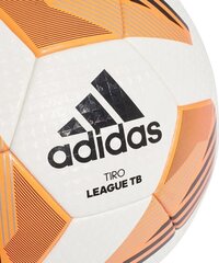 Футбольный мяч Adidas Tiro League TB бело-оранжевый FS0374 цена и информация | Футбольные мячи | hansapost.ee