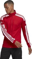 Meeste dressipluus adidas Squadra 21 punane GP6464 hind ja info | Jalgpalli varustus ja riided | hansapost.ee