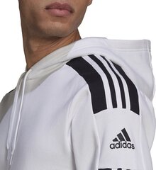 Мужской свитшот с капюшоном Adidas Squadra 21 белый GT6637 цена и информация | Футбольная форма и другие товары | hansapost.ee