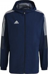 Куртка мужская Adidas Tiro 21 Windbreaker GP4962, темно-синий, XL размер цена и информация | Футбольная форма и другие товары | hansapost.ee