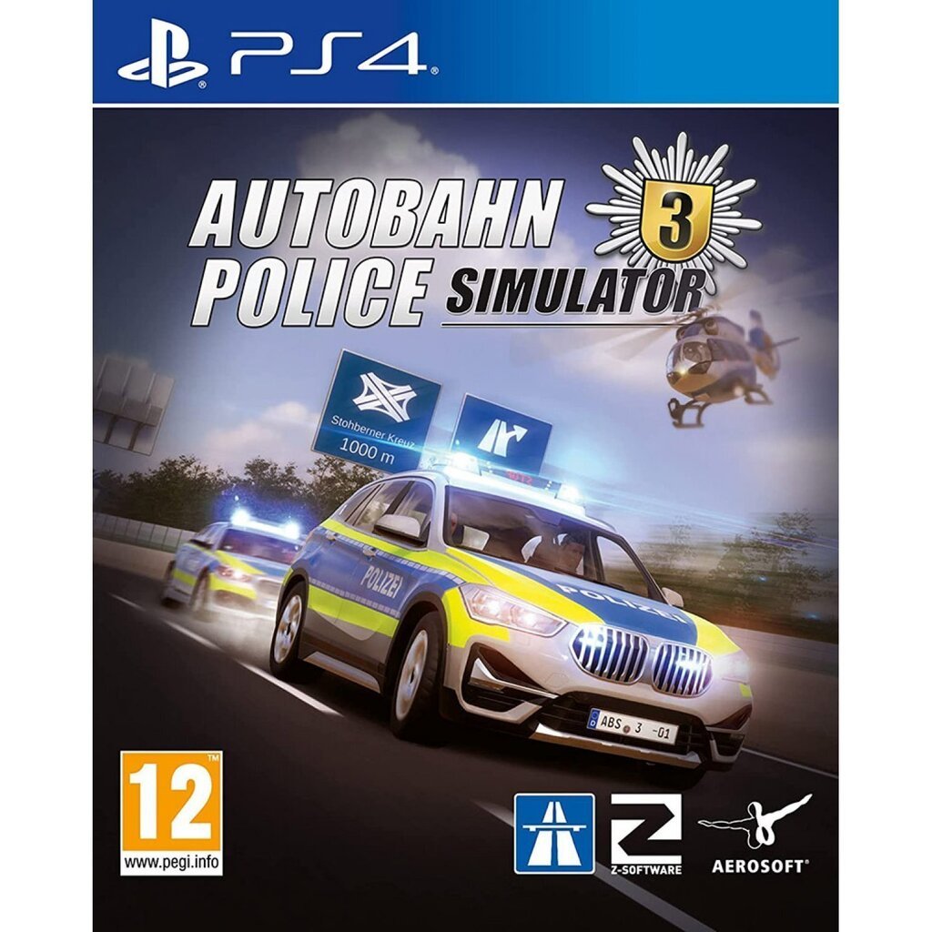 PS4 Autobahn Police Simulator 3 цена и информация | Konsooli- ja arvutimängud | hansapost.ee