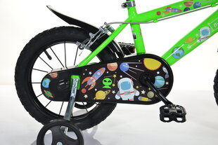 Велосипед детский Bimbo Bike 16 "Boy Cosmos, зеленый цена и информация | Велосипеды | hansapost.ee