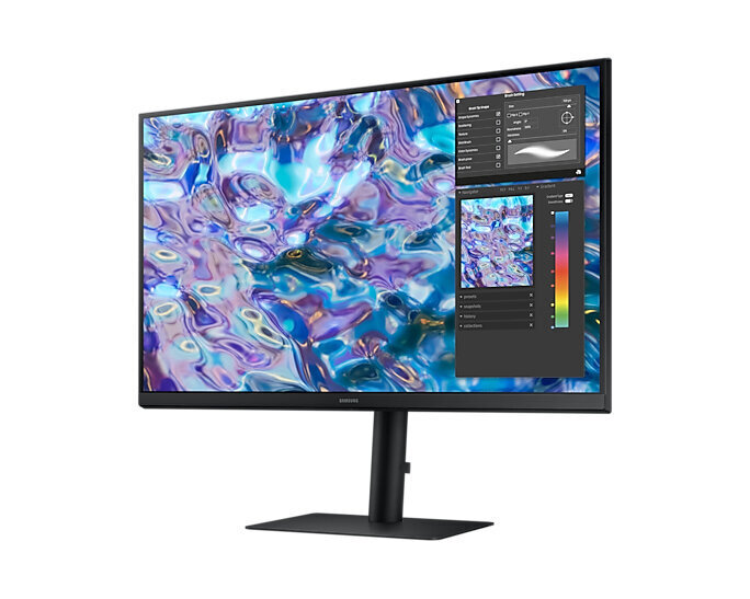 LCD Monitor|SAMSUNG|S61B|27"|Panel IPS|2560x1440|16:9|75hZ|5 ms|Swivel|Pivot|Height adjustable|Tilt|Colour Black|LS27B610EQUXEN hind ja info | Monitorid | hansapost.ee