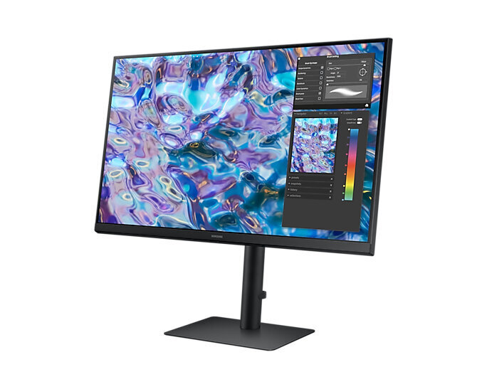 LCD Monitor|SAMSUNG|S61B|27"|Panel IPS|2560x1440|16:9|75hZ|5 ms|Swivel|Pivot|Height adjustable|Tilt|Colour Black|LS27B610EQUXEN цена и информация | Monitorid | hansapost.ee