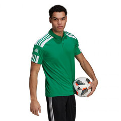 Мужская футболка Adidas Squadra 21 Polo GP6430, зеленый цена и информация | Мужская спортивная одежда | hansapost.ee