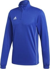 Meeste pikkade varrukatega särk Adidas Core 18 CV3998, sinine price and information | Football equipment and clothing | hansapost.ee