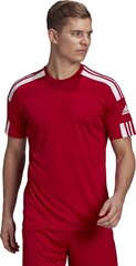 Мужская футболка с короткими рукавами Adidas Squadra 21 Jersey GN5722, красный цена и информация | Футбольная форма и другие товары | hansapost.ee