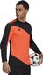 Meeste väravavahi särk Adidas Squadra 21 Jersey GN5795, must/oranž hind ja info | Jalgpalli varustus ja riided | hansapost.ee