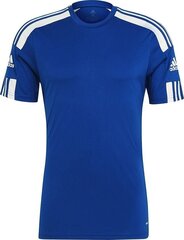 Мужская футболка с короткими рукавами Adidas Squadra 21 Jersey GK9154, синий цена и информация | Футбольная форма и другие товары | hansapost.ee