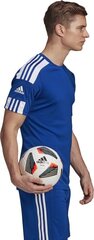 Meeste lühikeste varrukatega T-särk Adidas Squadra 21 Jersey GK9154, sinine hind ja info | Jalgpalli varustus ja riided | hansapost.ee