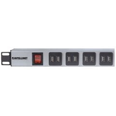 Elektrijaotusseade Intellinet 19" kappidele, 16x USB-A pesa. hind ja info | Intellinet Remondikaubad, sanitaartehnika ja kütteseadmed | hansapost.ee