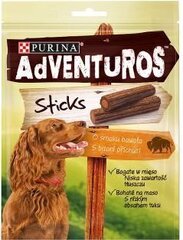 Maiustus koertele Adventuros, pulgad veiselihaga, 120 g hind ja info | Purina Koerad | hansapost.ee