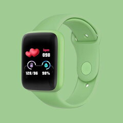 Фитнес смарт-часы iWear M7 с Full Touch 1,3 '' IPS дисплеем изм. HR & кровяного давления / соц. сети, зеленые цена и информация | Смарт-часы | hansapost.ee