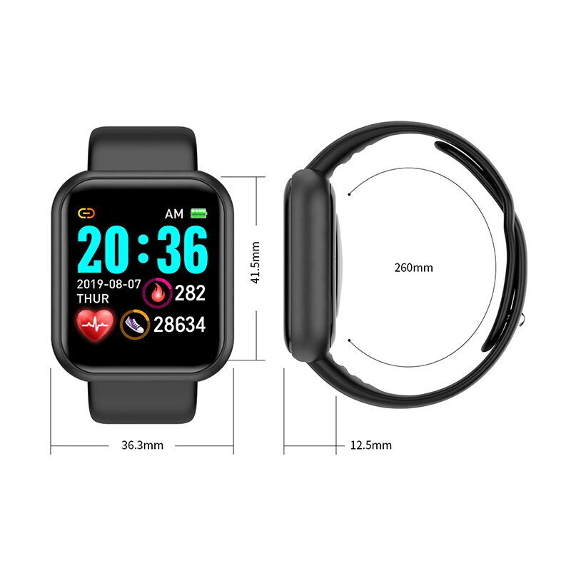 iWear M7 Smart & Fit Watch with Full Touch 1.3'' IPS Media control / HR / Blood pressure / Social Green цена и информация | Nutikellad, laste nutikellad | hansapost.ee