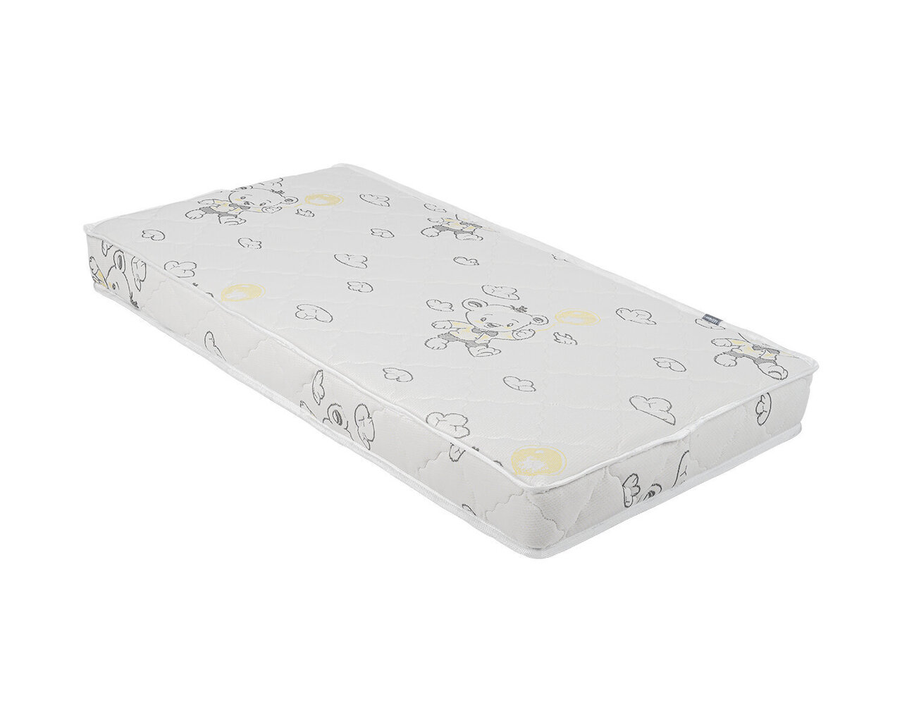 Madrats lastele Kikkaboo Memory Comfort 70х140х12 cm, Bear Grey цена и информация | Madratsid | hansapost.ee