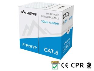 Lanberg LCF6-11CU-0305-S цена и информация | Кабели и провода | hansapost.ee