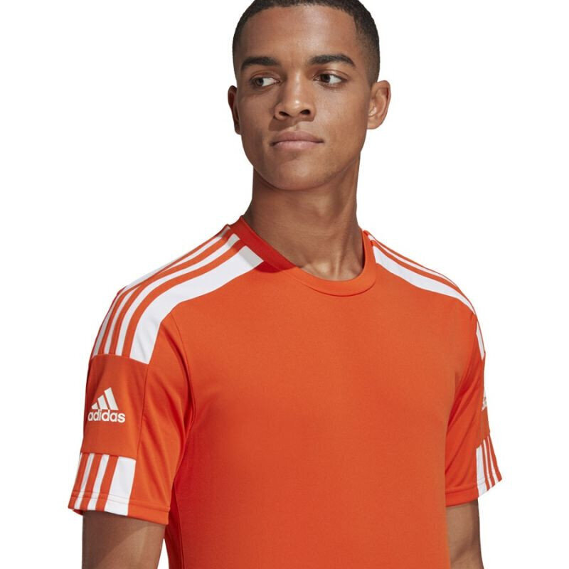 T-särk meestele Adidas Squadra 21 JSY M GN8092, oranž hind ja info | Jalgpalli varustus ja riided | hansapost.ee