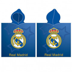 Детское двустороннее полотенце-пончо с капюшоном Real Madrid цена и информация | Полотенца | hansapost.ee