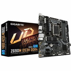 Gigabyte Z690M DS3H DDR4 цена и информация | Gigabyte Компьютерные компоненты | hansapost.ee