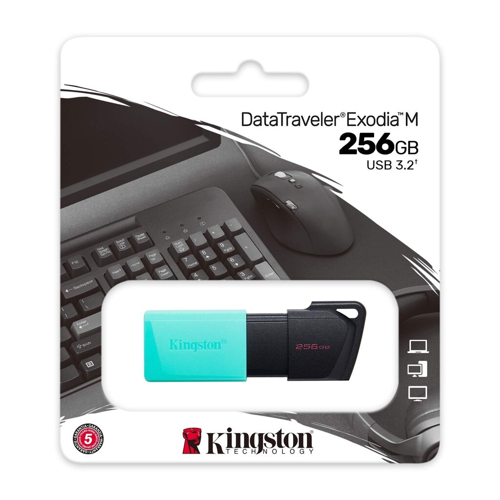 Kingston DT Exodia M 256GB USB 3.0 hind ja info | Mälupulgad | hansapost.ee