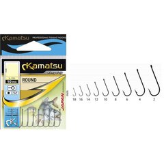 Крючки KAMATSU Round Bln № 14 цена и информация | Крючки для рыбалки | hansapost.ee