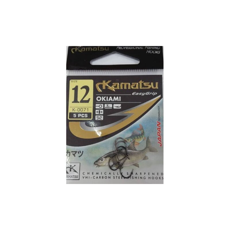 Konksud Kamatsu Okiami Bln - nr.12 hind ja info | Konksud kalapüügiks | hansapost.ee