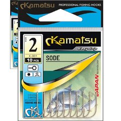 Крючки KAMATSU SODE R №.4 цена и информация | KAMATSU Спорт, досуг, туризм | hansapost.ee
