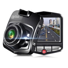 Videokaamera iWear Gt4 Hd auto-Dvr armatuurlaua G-sensoriga, 1080p Hd 140° lainurk 2,4'' Lcd - must hind ja info | Riff Autokaubad | hansapost.ee