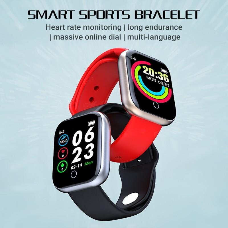 Nutikell iWear M8 Smart & Fit käekell Full Touch 1,3-tollise Ips-meedia juhtimisega / HR / Vererõhk / Sotsiaalne - roosa hind ja info | Nutikellad, laste nutikellad | hansapost.ee