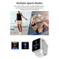 Nutikell iWear M8 Smart & Fit käekell Full Touch 1,3-tollise Ips-meedia juhtimisega / HR / Vererõhk / Sotsiaalne - roosa цена и информация | Nutikellad, laste nutikellad | hansapost.ee