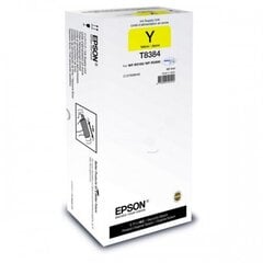 оригинальные чернила epson c13t838440, t8384, xl, желтый, 167,4 мл, epson workforce pro wf-r5690dtwf, wf-r5190dtw цена и информация | Картриджи для струйных принтеров | hansapost.ee