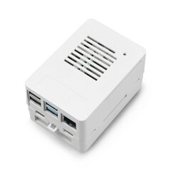 Чехол для Raspberry Pi 4B - белый - MaticBox 4 цена и информация | электроника с открытым кодом | hansapost.ee