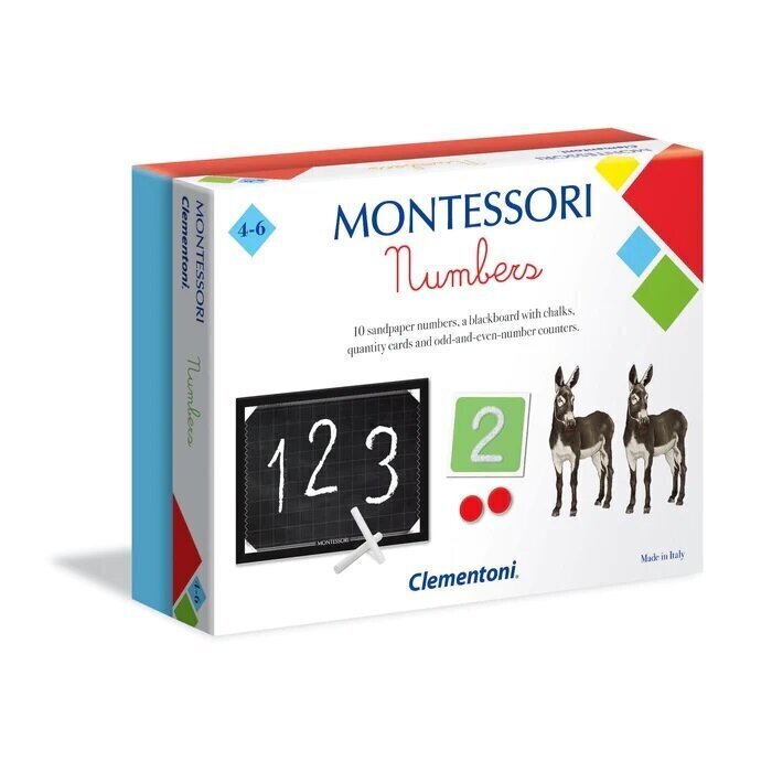 Arendav mänguasi Clementoni Montessori Numbers цена и информация | Arendavad laste mänguasjad | hansapost.ee