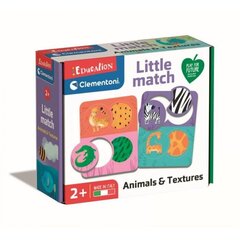 Образовательная игра Clementoni Little Match Animals and Textures цена и информация | Игрушки для малышей | hansapost.ee