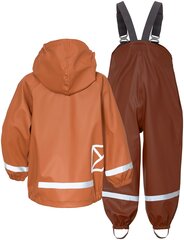 Didriksons детский комплект SLASKEMAN, коричнево-темно-коричневый цена и информация | Непромокаемая одежда для детей | hansapost.ee