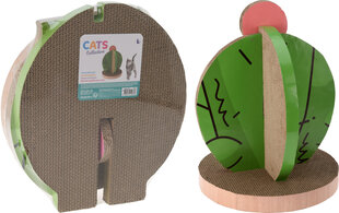 Когтеточка для кошек Cats Collection Cactus, коричневый/зеленый цена и информация | Когтеточки | hansapost.ee