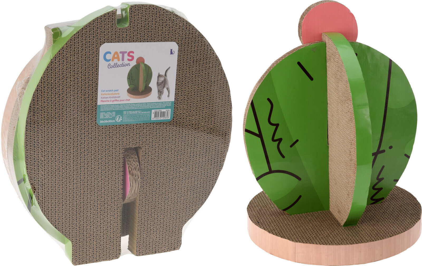 Kassikraapimisalus Cats Collection Kaktus, pruun/roheline цена и информация | Kraapimispuud kassidele | hansapost.ee