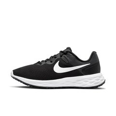 Nike naiste jooksujalatsid REVOLUTION 6 NN, must-valge hind ja info | Nike Naistele | hansapost.ee