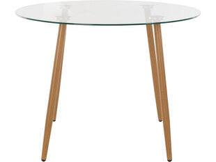 Обеденный стол Miller 100, цвет дуба цена и информация | Кухонные и обеденные столы | hansapost.ee