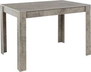 Обеденный стол Notio Living Lori L 120 см, серый цена и информация | Кухонные и обеденные столы | hansapost.ee