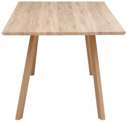 Обеденный стол Notio Living Axel 160, цвета дуба цена и информация | Кухонные и обеденные столы | hansapost.ee