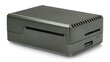 Raspberry Pi 4B ümbris - väljalõigetega - alumiinium - grafiit hind ja info | Konstruktorid, robootika ja tarvikud | hansapost.ee