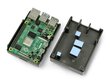 Raspberry Pi 4B ümbris - väljalõigetega - alumiinium - grafiit hind ja info | Konstruktorid, robootika ja tarvikud | hansapost.ee